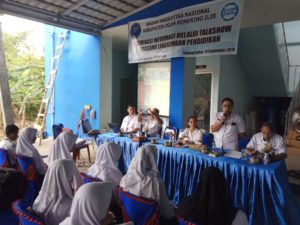 Sebarkan Informasi P4GN Kepada Pelajar dan Guru, BNNK OKI Laksanakan Talkshow