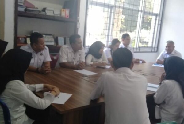 RAPAT BERSAMA PLT KEPALA BNNK OKI